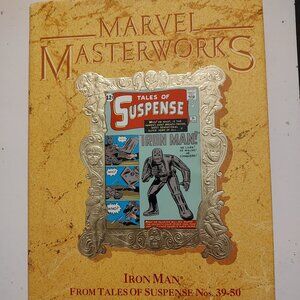MARVEL MASTERWORKS TALES OF SUSPENSE 39 - 50 VOL. 20 IRONMAN GOLD FOIL PRINT